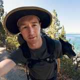 Riley Bathurst profile image of hiking above Lake Tahoe