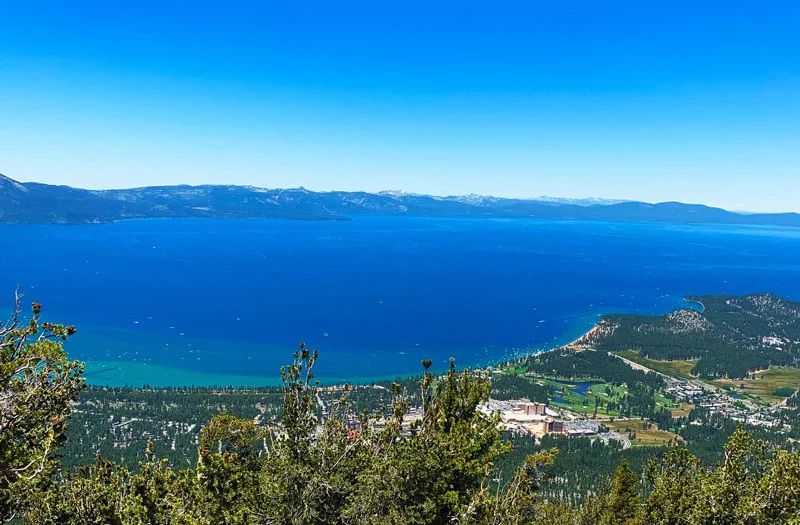 Lake Tahoe viewed from south lake