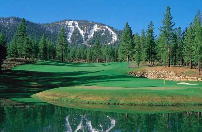 lahontan golf course with Northstar behind